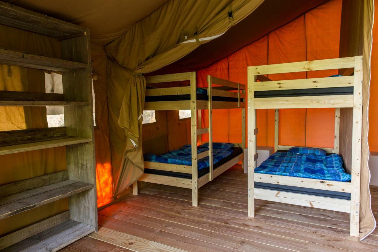 Safari Tent At Camping Le Roptai Hotel Rochefort Esterno foto