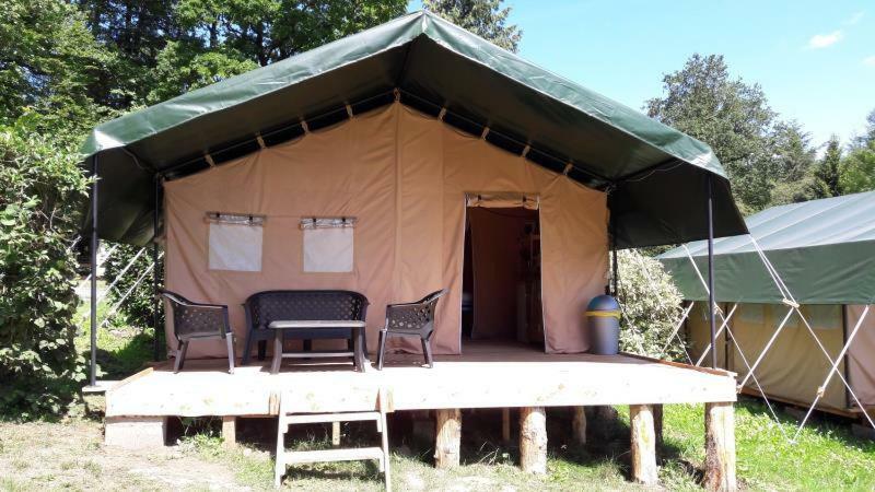 Safari Tent At Camping Le Roptai Hotel Rochefort Esterno foto